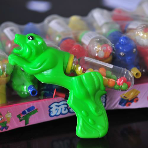 所愛(ài)老虎玩具槍糖果