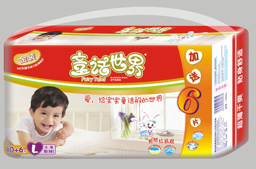 童話世界金裝紙尿褲L