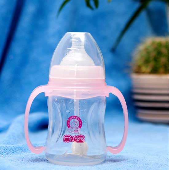 菲兒寶210ML寬口PP全自動奶瓶(粉)