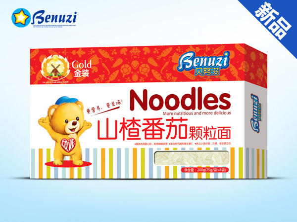 貝努滋面條盒裝-山楂番茄
