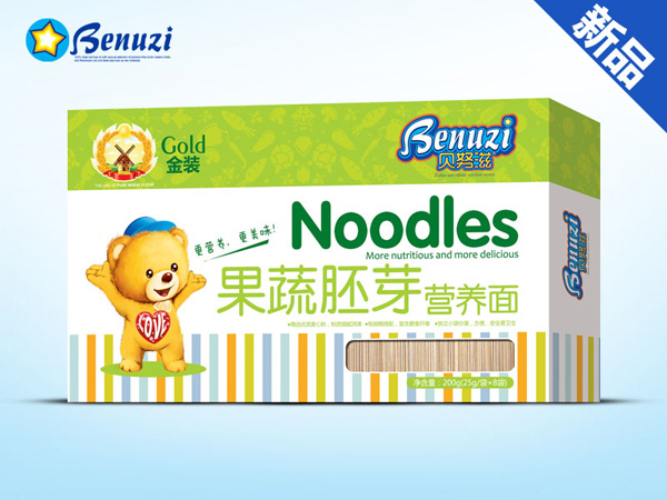 貝努滋面條盒裝-果蔬胚芽