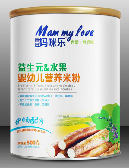 巨日媽咪樂益生元水果嬰幼兒營養(yǎng)米粉護(hù)暢配方