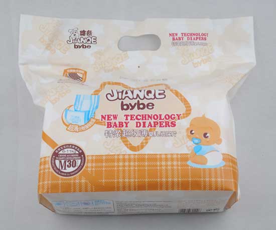 健奇特柔超級薄嬰兒紙尿片M碼30片