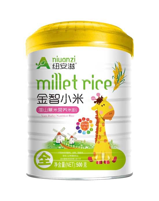 紐安滋淮山薏米金智小米營養(yǎng)米粉全段