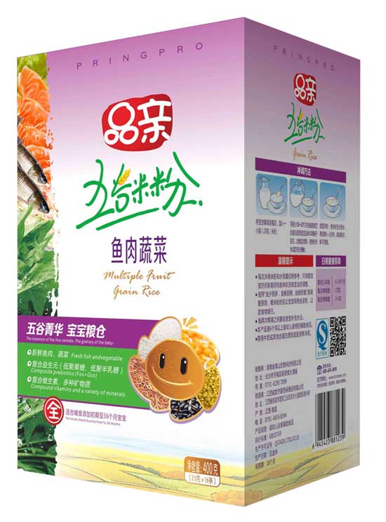 品親五谷魚肉蔬菜營養(yǎng)米粉