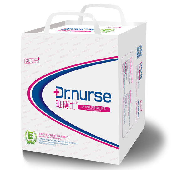 班博士天然維E護(hù)理級紙尿褲XL碼18片中包
