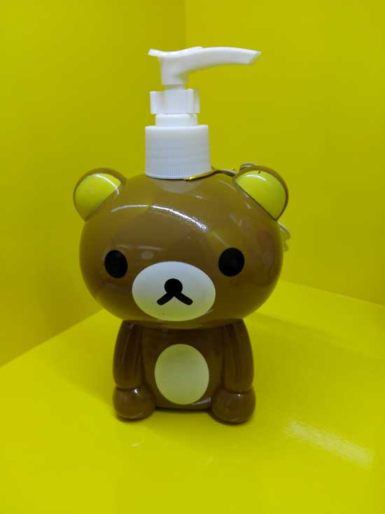 比酷熊倍護(hù)柔潤洗發(fā)沐浴露小熊