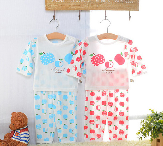 安米小熊竹纖維蘋(píng)果肩開(kāi)套裝A1449