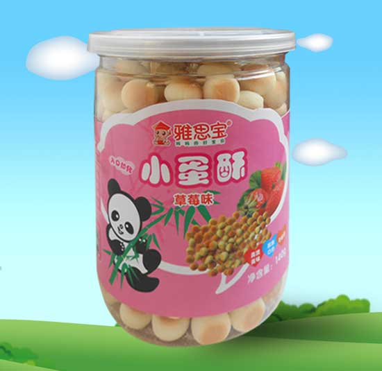 雅思寶小蛋酥草莓味