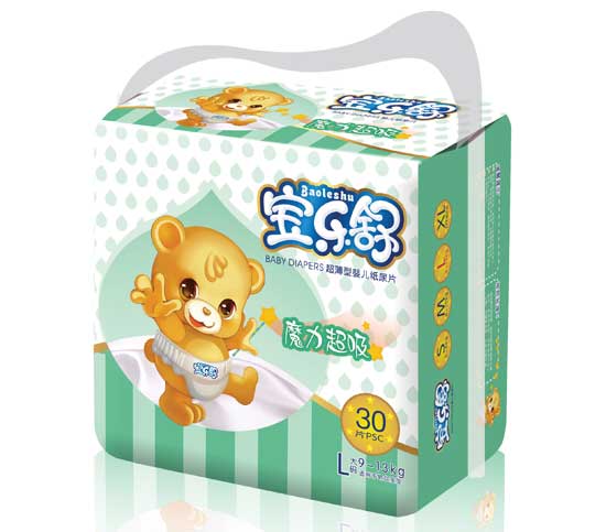 寶樂舒魔力超吸超薄紙尿片L碼
