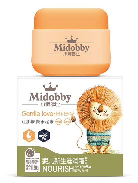 小獅多比嬰兒新生滋潤霜-乳木果