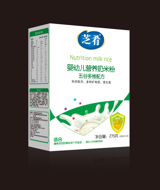 芝肴嬰幼兒營養(yǎng)奶米粉(五谷多維配方)