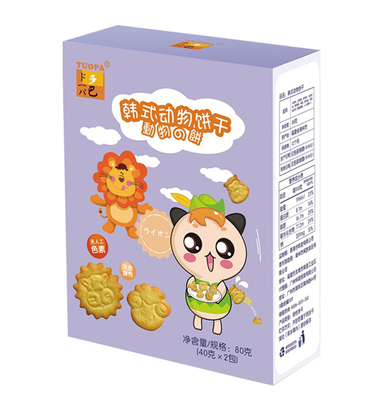 多巴韓式動物餅干