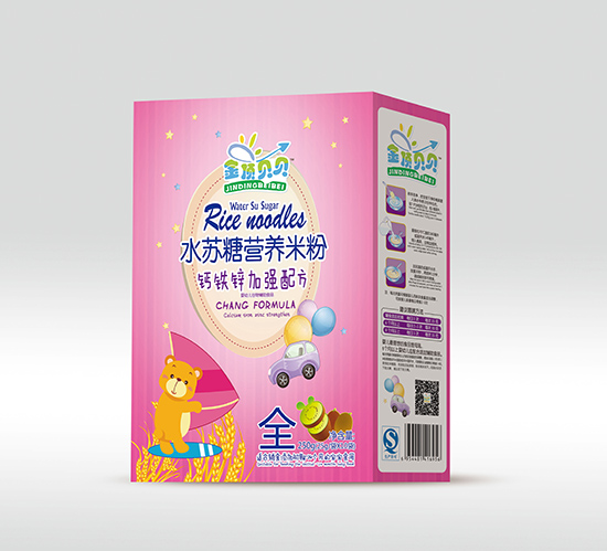 金頂貝貝鈣鐵鋅加強(qiáng)配方水蘇糖營養(yǎng)米粉盒裝