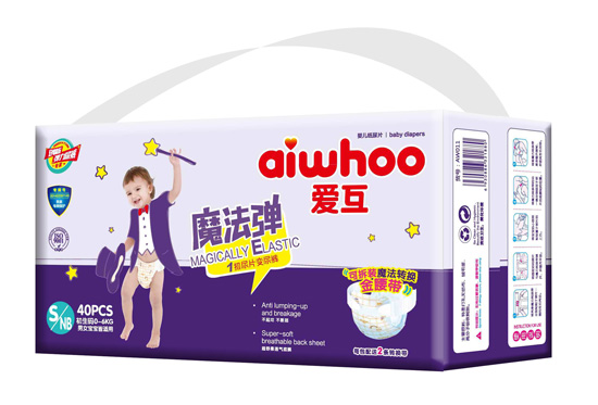 愛(ài)互魔法彈紙尿褲S40片