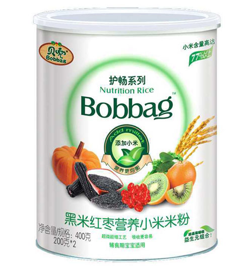 貝兜黑米紅棗營養(yǎng)小米米粉