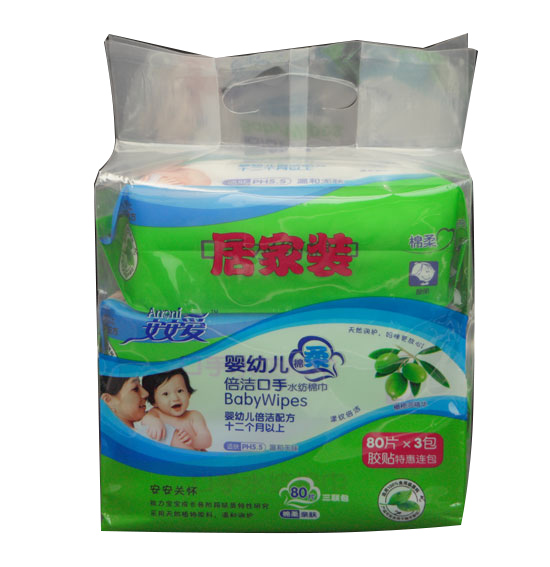 安安愛(ài)嬰幼兒倍潔水紡棉巾居家裝