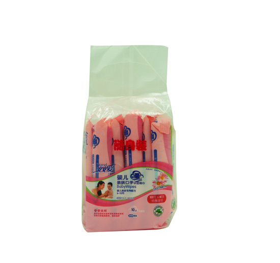 安安愛嬰兒口水親膚水紡棉巾隨身裝