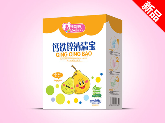 貝因媽咪鈣鐵鋅清清寶