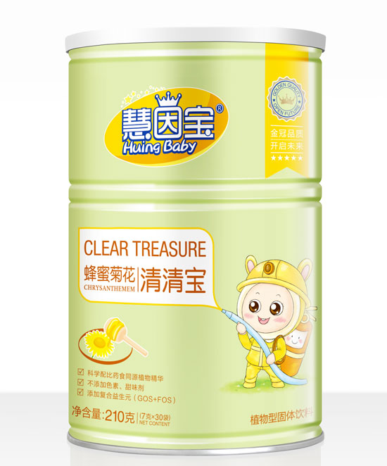 慧因寶蜂蜜菊花罐裝清清寶