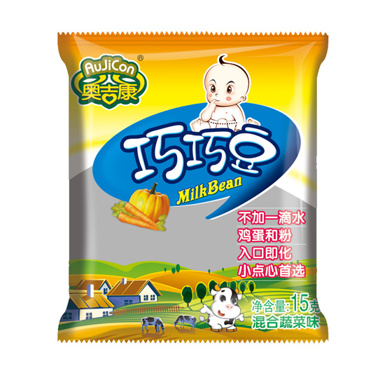 奧吉康嬰兒巧巧豆蔬菜味