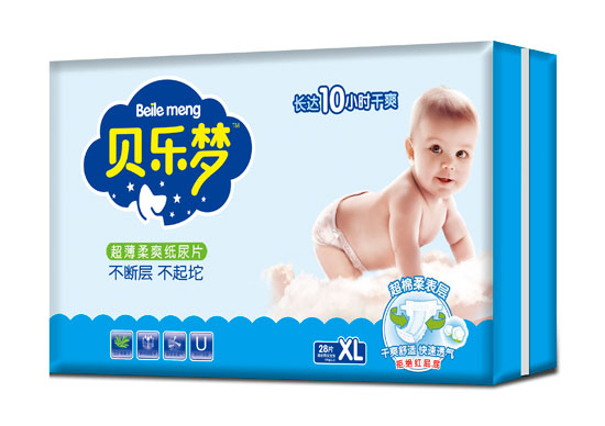 貝樂夢超薄柔爽紙尿片XL碼