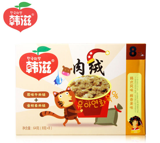 韓滋原味牛肉肉絨+金槍魚(yú)肉絨絨