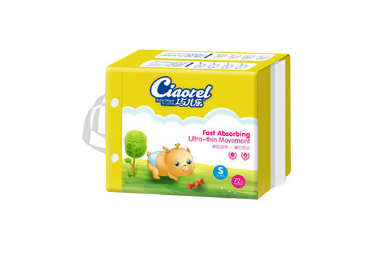 巧兒樂紙尿褲S號72片