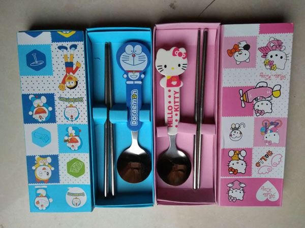 寶寶勺子+筷子套裝