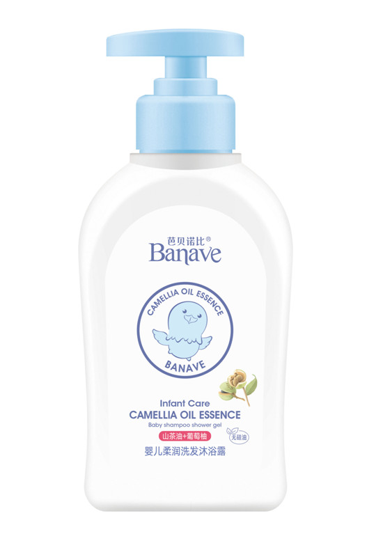 芭貝諾比柔潤洗發(fā)沐浴露500ml