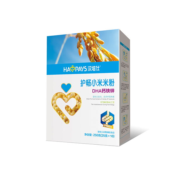 漢培仕DHA鐵鋅鈣護暢小米米粉 盒裝