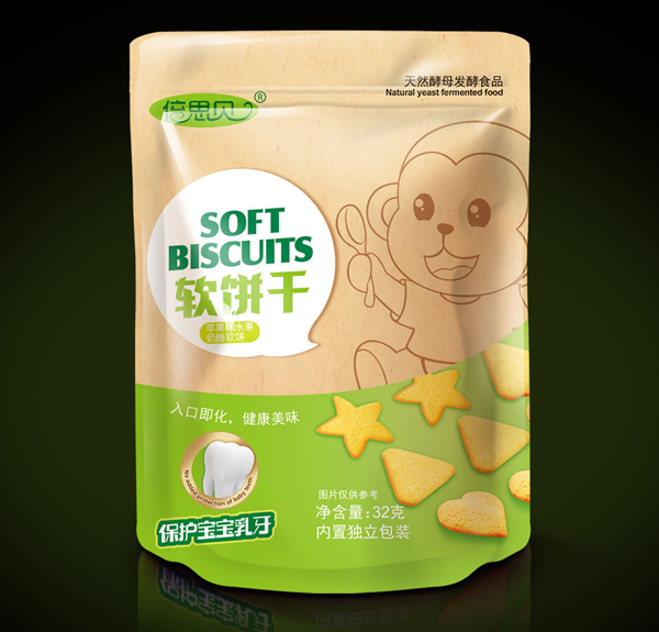 倍思貝蘋(píng)果味水果奶酪軟餅干32克