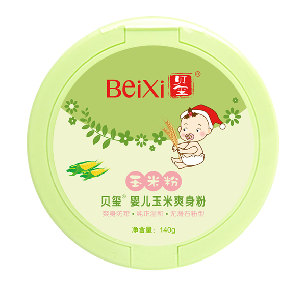 貝璽嬰兒玉米爽身粉(140g)