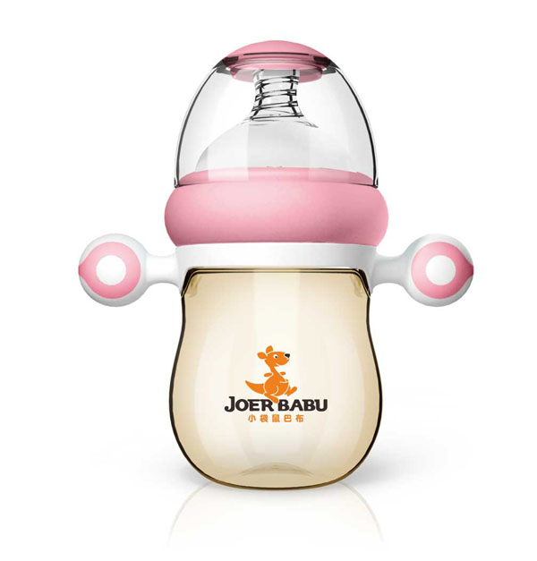 С����Ͳ��ԄӰ�Ħ�ֱ�PPSU������ƿ160ml��ɫ