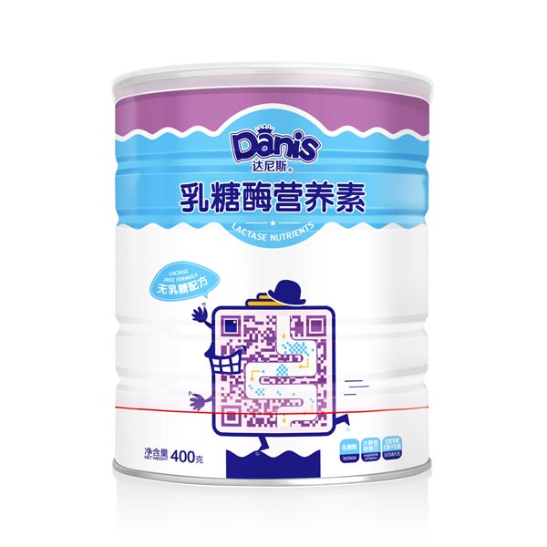 達(dá)尼斯乳糖酶營養(yǎng)素罐