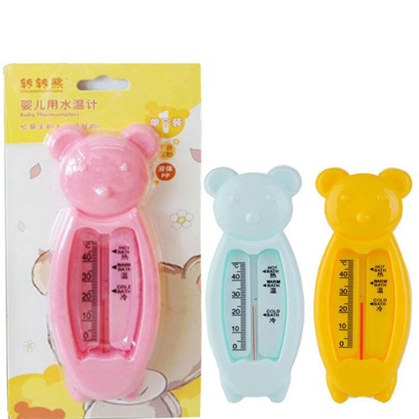轉(zhuǎn)轉(zhuǎn)熊 嬰兒寶寶用品小熊水溫計(jì)