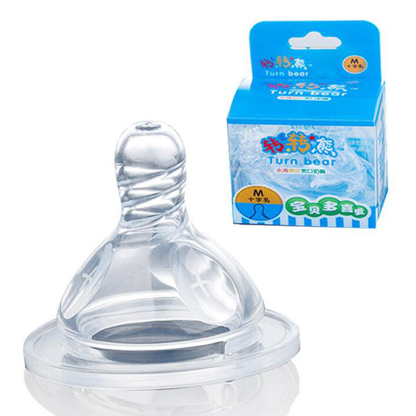 轉轉熊水滴螺紋標準口徑奶嘴