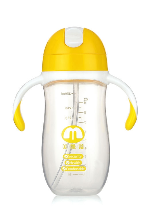 美凱蒂PP水瓶280ML黃色