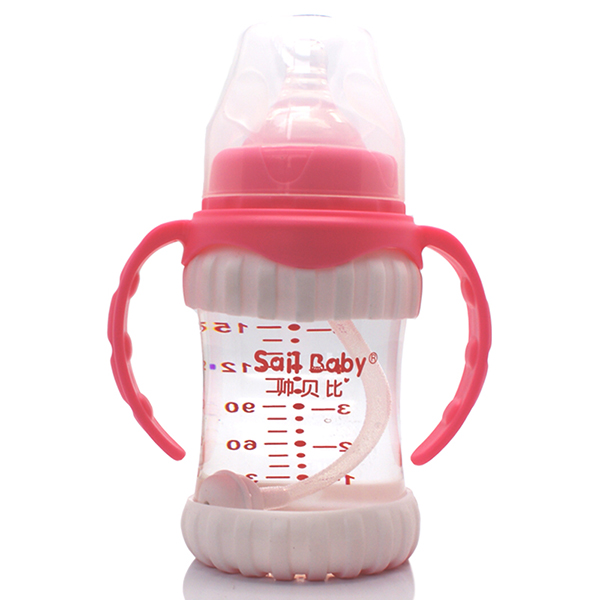 帥貝比奶瓶180ML變色