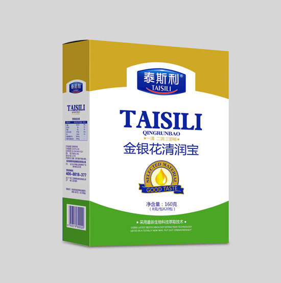 泰斯利金銀花清潤寶盒裝