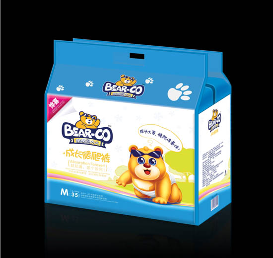 熊大大成長爬爬褲M碼35片