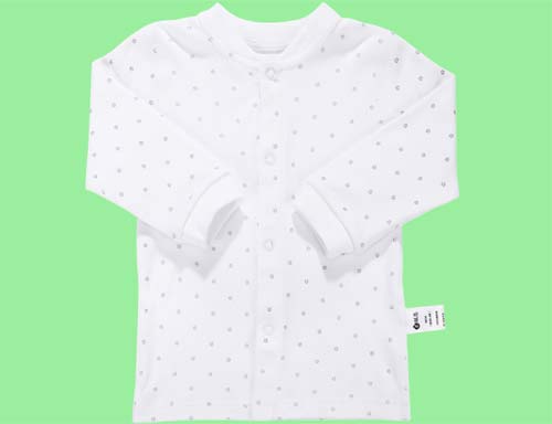 毓恩前開嬰兒上衣