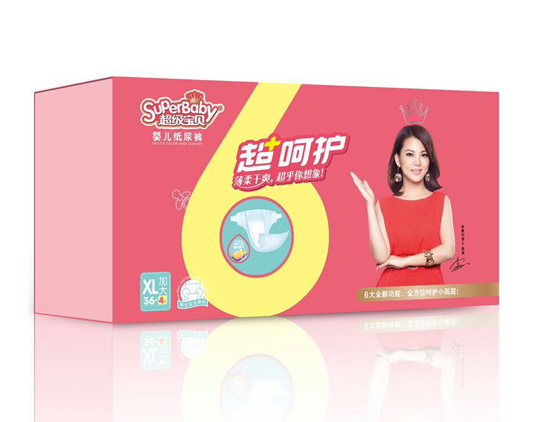 超級(jí)寶貝超呵護(hù)嬰兒紙尿褲XL碼36片