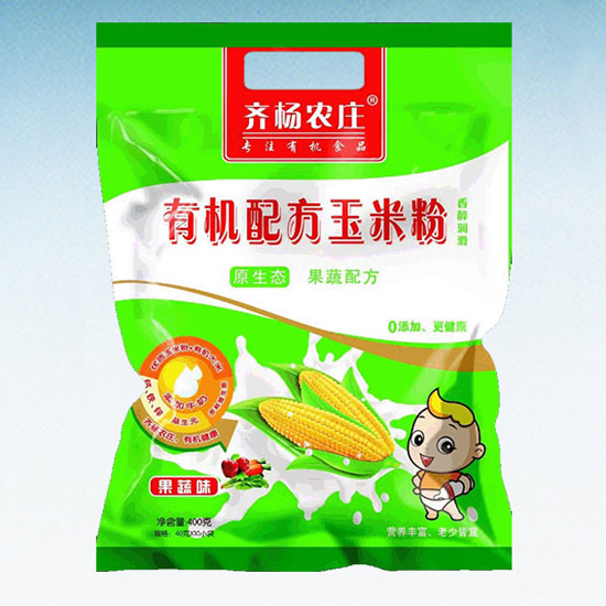 齊揚農莊有機配方玉米粉(果蔬味)