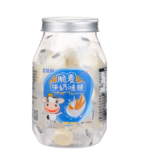 吉牯利脆麥牛奶味糖