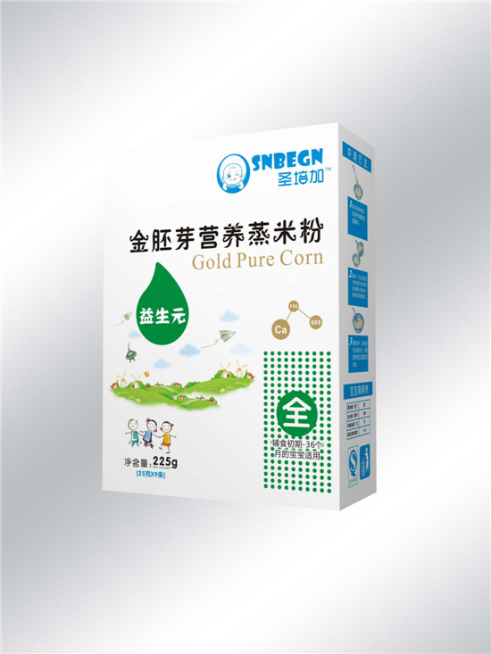 圣培加金胚芽營(yíng)養(yǎng)蒸米粉益生元配方盒裝