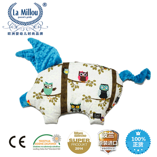 拉米洛樹屋貓頭鷹小豬枕土耳其藍(lán)
