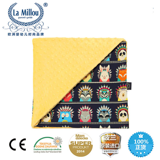 拉米洛巧柔豆豆毯印第安拉米洛標(biāo)準(zhǔn)款清恬芒果黃