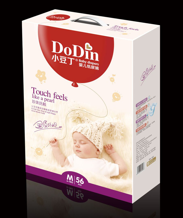 小豆丁yinge紙尿褲M56片