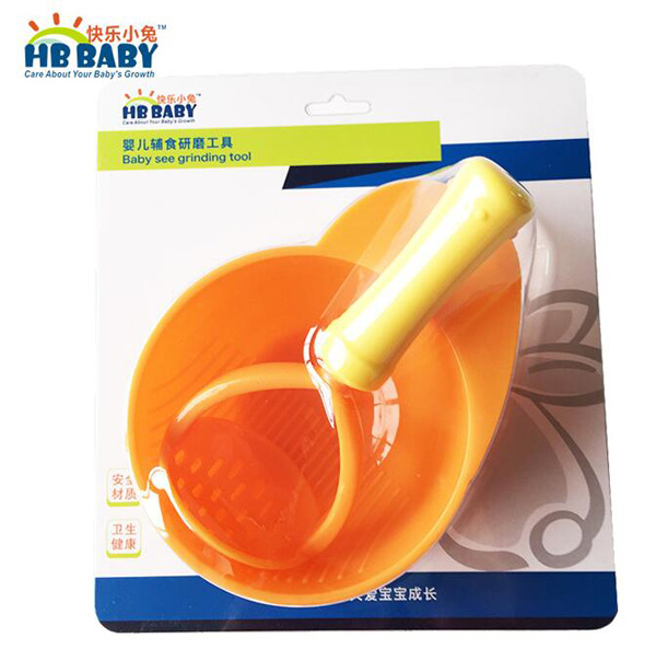 快樂小兔寶寶食物研磨器嬰兒研磨碗